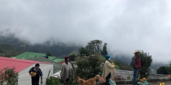 Habitantes de Sumapaz reciben mercados durante la cuarentena