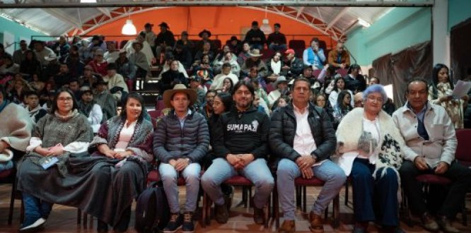 Foto tomada por la Alcaldía Local de Sumapaz en San Juan - Sumapaz