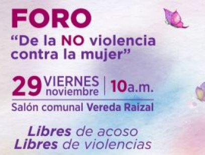 Foro No Violencia contra la Mujer