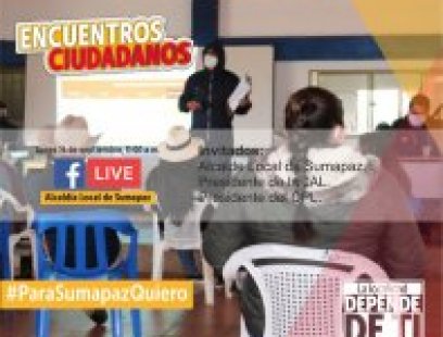Clausura de los Encuentros Ciudadanos en Sumapaz